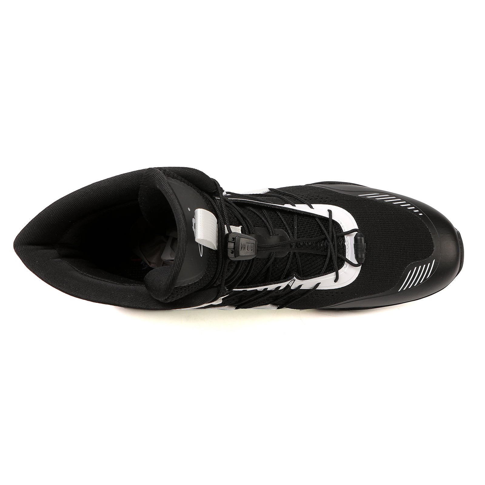 Men's Boxing Shoes Black/ White LS508 – B LUCK SHOE