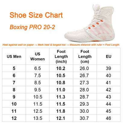 Boxing Shoes White LS-PRO 20-2