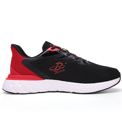 B LUCK SHOE Running Shoes with E-tpu Sole, LS288 BLACK