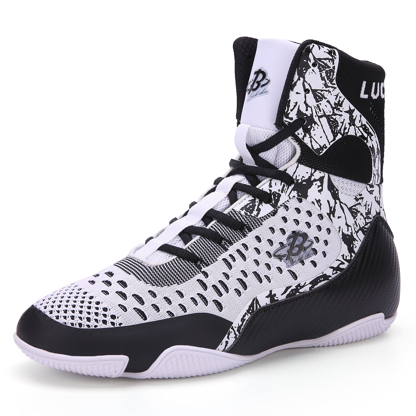 Men's Boxing Shoes Black LS198