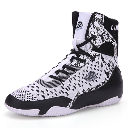 Men's Boxing Shoes Black LS198